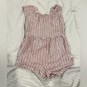 Red white and blue jumper